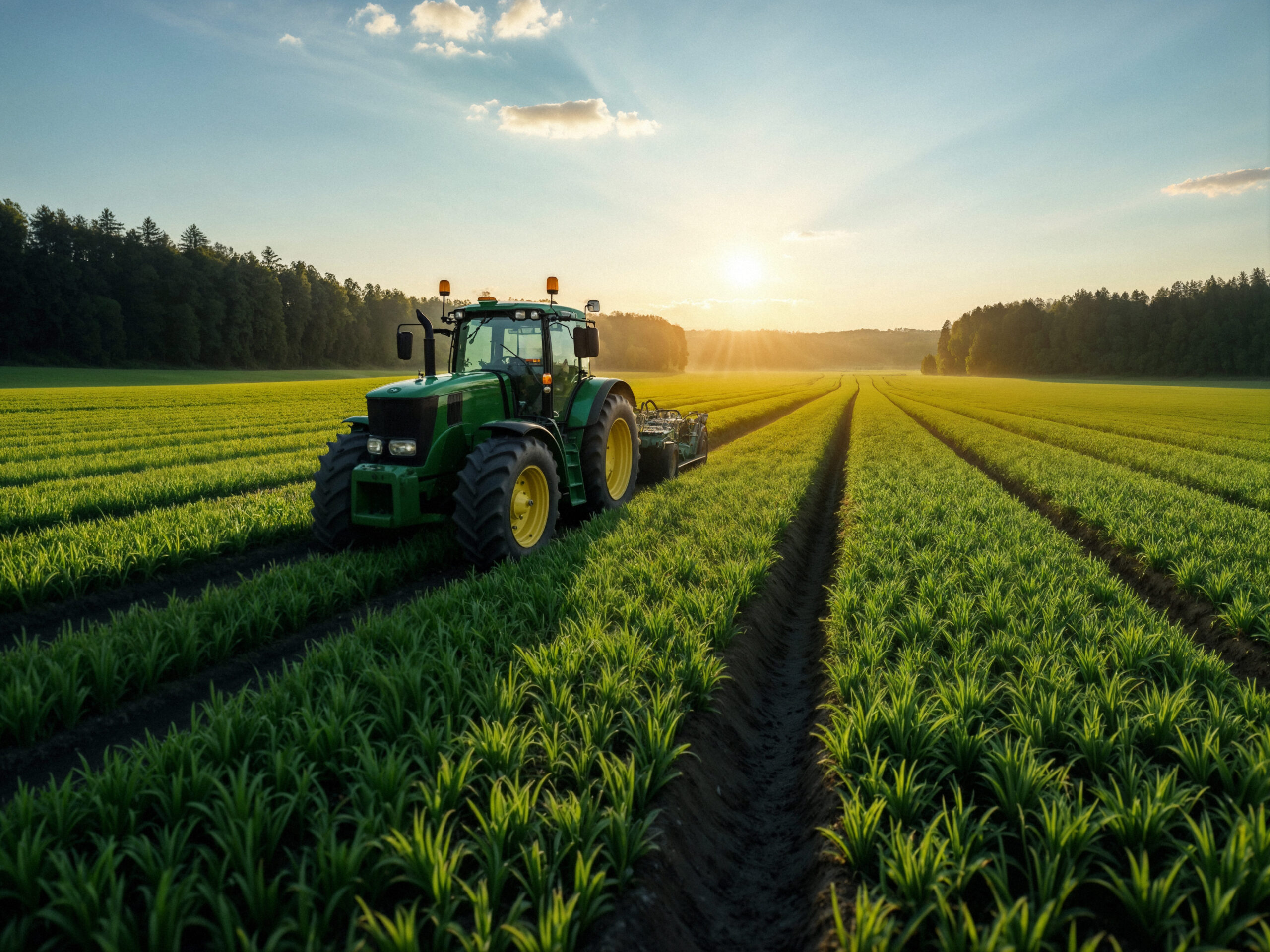 truck-working-field-sunny-day truck-working-field-sunny-day
